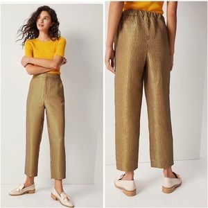 - NWT Anthropologie Maeve Melyssa Jacquard Trousers